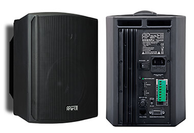 Active projector speakers