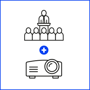 Projectors for lecture halls