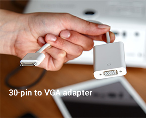 30-pin to VGA adapter