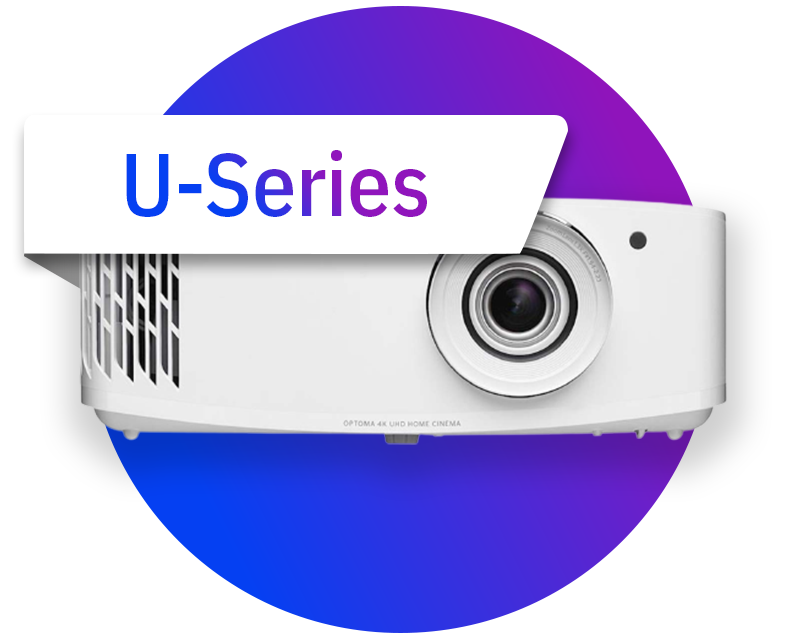 Optoma Home Cinema 4K Projector (U Series)