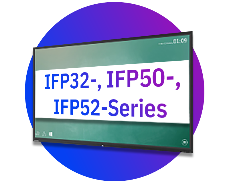 ViewSonic interactive ViewBoards for the classroom (IFP32, IFP50, IFP52 series)