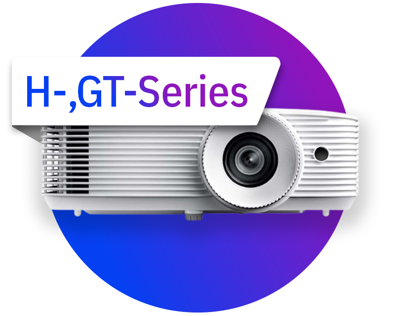 Optoma Home Cinema Projector (H-, GT-Series)