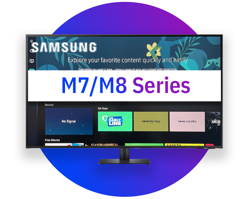 Samsung Smart Monitors (M7/M8 Series)