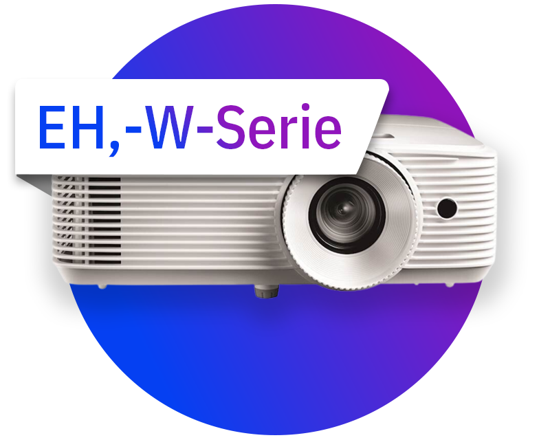 Optoma Business Short Distance Projector (EH,- W Series)