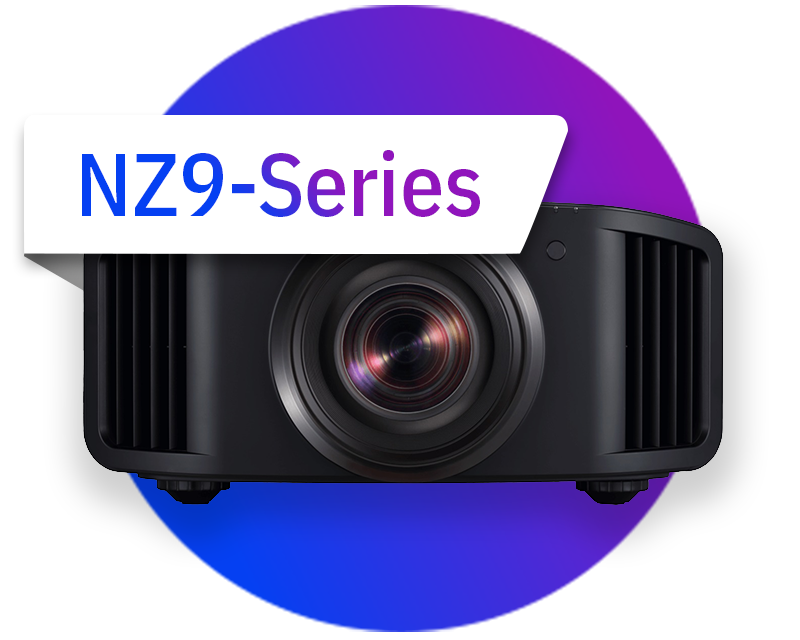High-End home cinema 8K projectors (NZ9-Series)