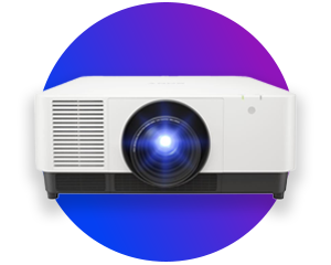 Sony installation projector