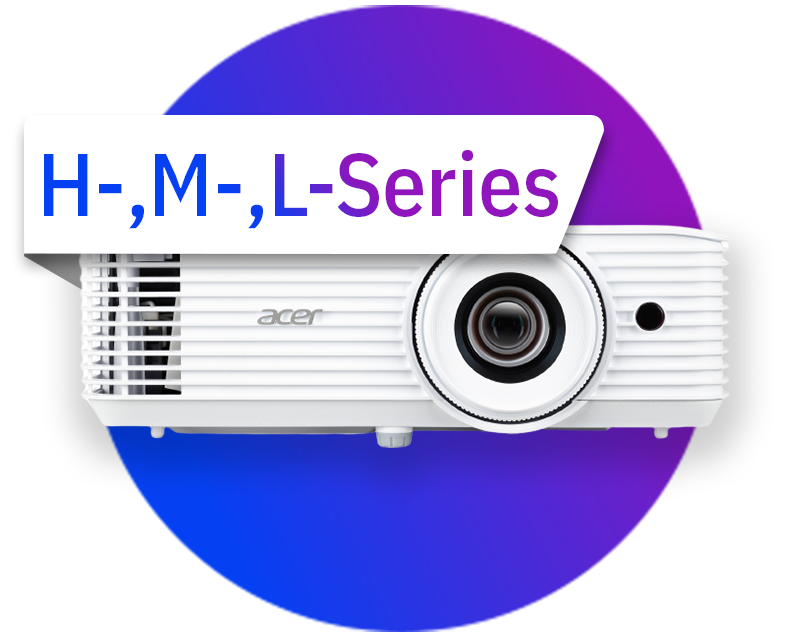 Acer Home Cinema Projectors (H-, M-, L-Series)