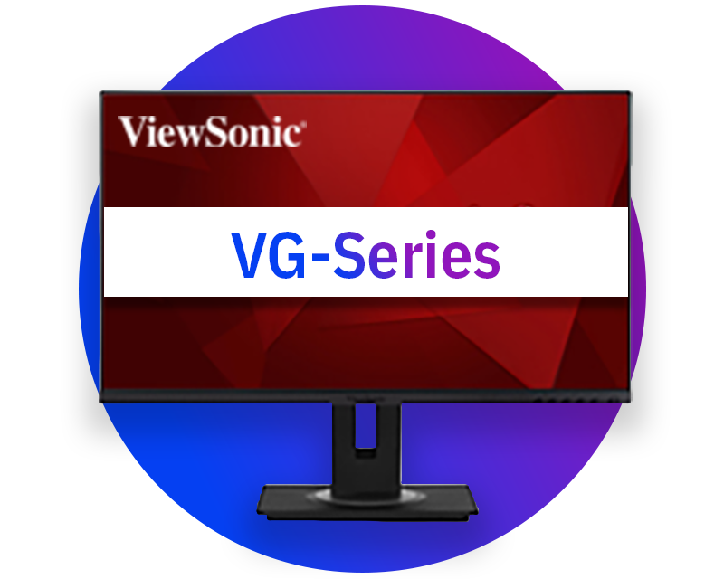 ViewSonic ergonomic monitors (VG-Series)
