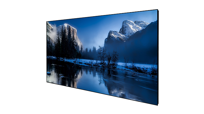 DELUXX Cinema High Contrast Framed Screen SlimFrame