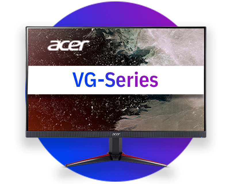 Monitors with low response time (VG-Series)