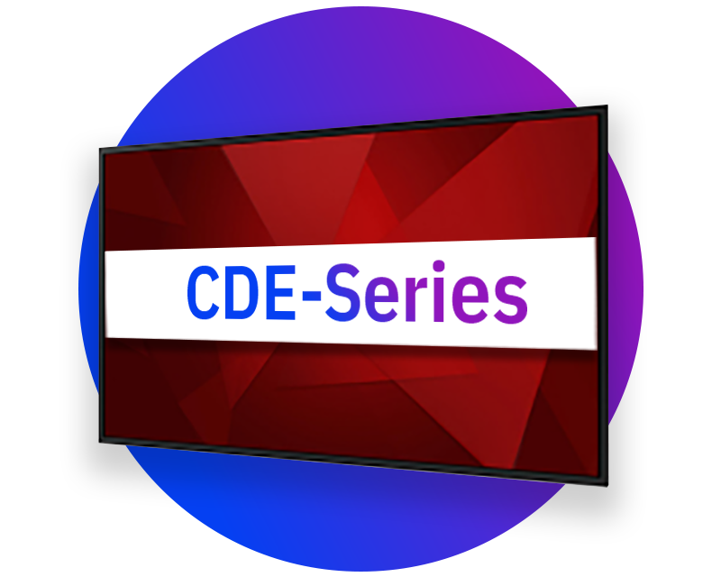 ViewSonic Professional Standalone Displays (CDE Series)