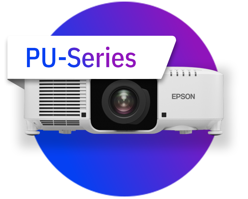 Installation laser projectors (PU-Series)