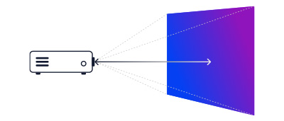 Projection surface calculator