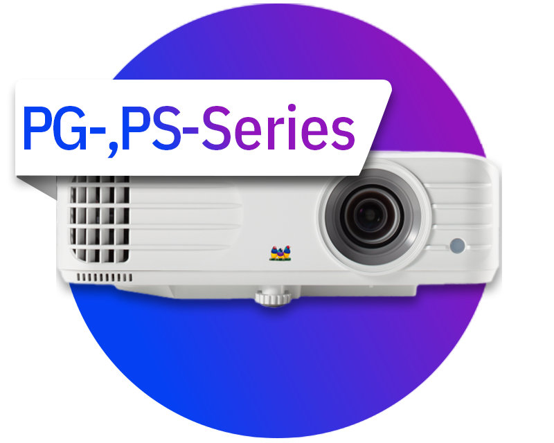 ViewSonic Business & Education Projectors (PG-, PS-Series)