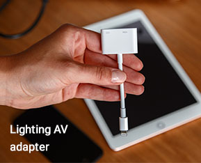 Lighting AV adapter