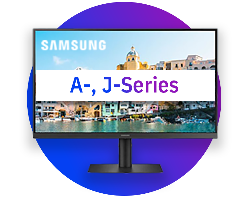 Samsung UHD & WQHD Monitors (A-, J-Series)