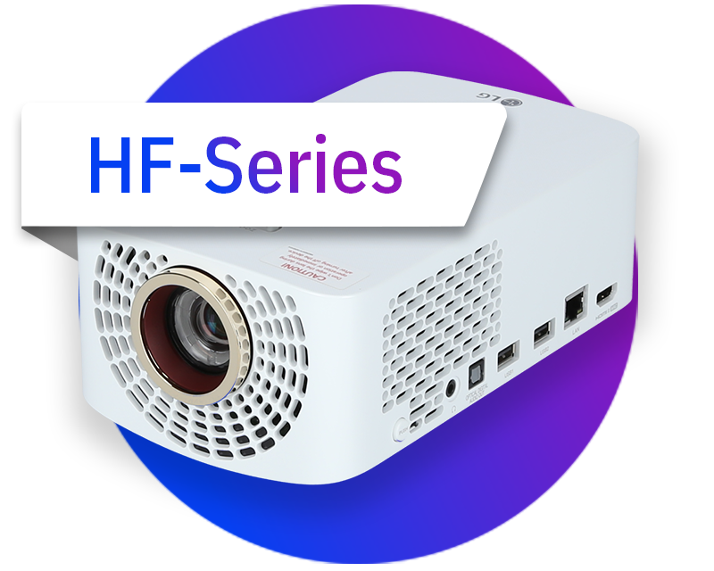 LG Home Cinema Full HD Projector (HF Series)