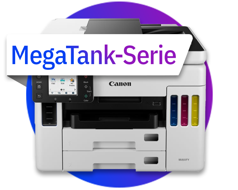 Canon printer with ink tank (MegaTank series)